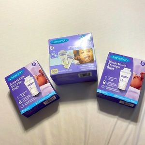 Breastmilk storage bags